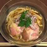 彩色ラーメン きんせい総本家 夢風 - 冷やし第14弾「蟹醤油の冷やし(800円)」