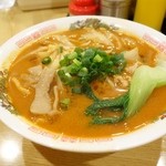 らーめん 林 - 2015年6月　上海ラーメン【750円】それほど辛くなかったです（´∀｀）