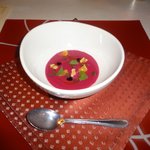 バカリ ダ ポルタ ポルテーゼ - 冷前菜（ビーツ　エ　アランチャ）