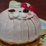 チョコホリック - バニラ苺ウサギ  横からショット