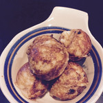 お好み屋 どんでん - 餅入りチーズたこ焼き