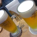 仁斗 - プレモルで乾杯