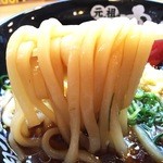肉肉うどん 東池袋店 - 麺は冷凍めんなのが残念