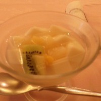 赤坂 四川飯店 - 杏仁豆腐　450円（税・サ別）