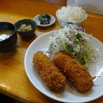 とんかつと和食 わかさ - チキンクリームコロッケ定食