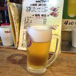 山家 - 生ビールは18時まで300円