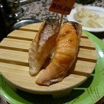 根室花まる - 2015.08 炙りサーモン