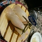 根室花まる - 2015.08 ひらめこぶ締め