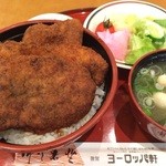 敦賀ヨーロッパ軒 - ミックス丼セット