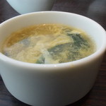 キャトルラパン - ●熱々の卵スープ