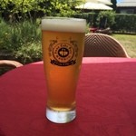 瓢湖屋敷の杜ブルワリー　ザ　レストランスワンレイク - グラスがかわいい。