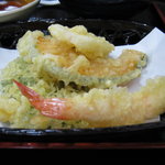 多度津 - 天ぷら定食の天ぷら盛り