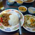 タイ国料理 ゲウチャイ - ランチＡガパオ飯セット1000円+税