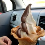 ミニストップ - 料理写真:ベルギーチョコソフト!