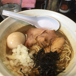 濃麺 海月 - 煮干濃麺HV／800円+味玉／100円（税込）