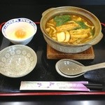 ◆人気の一品『カレー煮込みうどん』