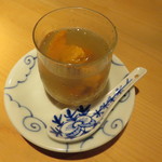 器楽亭 - 雲丹と浅利の煮凝り