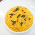 清澄白河 フジマル醸造所 - サフランのリゾット