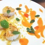 ホタテのポワレ