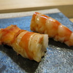 鮨 猪股 - 大分　車エビ