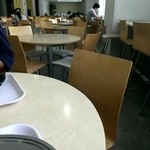 立正大学 学生食堂 - 食堂内は夏休みの為ガラガラ、ビチピチ女子大生はおりませんでした…