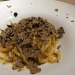 エノテカラウラ - 栃木県益子産の元気玉子のカルボナーラ