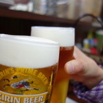 宇都宮みんみん - 餃子はやはりビールで♪