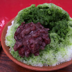 さるや - 氷室の氷 抹茶小豆