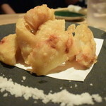 炭と地酒とたしなみワイン Kai本店 醸す - ●辛子レンコンの天麩羅～