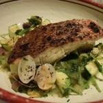 炭と地酒とたしなみワイン Kai本店 醸す - ●真鯛とアサリのバターソース、これも美味かった～