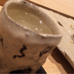 すし宮川  - 最初の日本酒