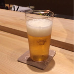 すし宮川  - Love Beer ？ん～っ美味い！もう一杯！