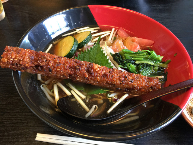 名物 天狗ラーメン By Ns400r 権現茶屋 ごんげんちゃや 高尾山口 精進料理 食べログ