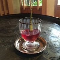 未在 - 待合で振舞われる赤紫蘇ジュース