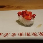 幸寿し - 赤西貝。ここら辺の名物らしいです。