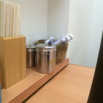 麺屋 彩未 - 薬味たち