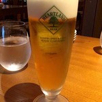 アガリコノッキー - ビール300円だったので一杯(￣∇￣)ﾆﾔｯ　