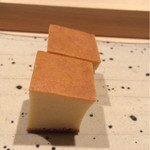 すし宮川  - カステラ一番、電話は二番、最後のおやつはカステラ風♪