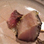 すし宮川  - カリッとサクッとおいしいサバ皮！（コイケヤではありません