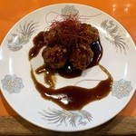熊飯店 - 黒酢の酢豚