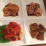 万両 - 胃袋4種盛り