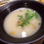 もつ焼き ねぎぼうず - H27.8.22 テールスープ