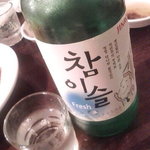 韓国飲食店ドヤジ屋 - チャミスルをストレートで