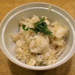 春のお店 - みょうがご飯