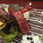 滋味 康月 - 2015年8月
      ■ 風（Lunch）5,400円
      ＊ 八寸
      ＊ 白味噌
      ＊ 温物
      ＊ お造り
      ＊ 焼物（魚）
      ＊ 焼物（肉）
      ＊ 揚物
      ＊ ご飯
      ＊ 香物
      ＊ デザート
      ＊ 煎り番茶orエスプレッソ
      