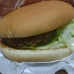 ロッテリア - 国産3種キノコの肉厚ハンバーガー。
