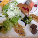 木曽市場れすとらん - 朝食バイキング 600円(税込) (2015.08現在)