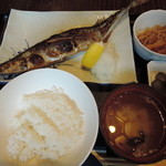 Murayama - 焼きさんま定食（ごはん少なめ）