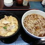 小諸そば - 親子丼セット 590円