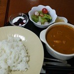 《270721:再訪》この店、和食屋ですが、実は何でも美味しい。カレーも上手でした。